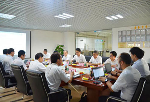 熱烈歡迎日本A公司一行蒞臨鉑納特斯參觀、考察生產基地